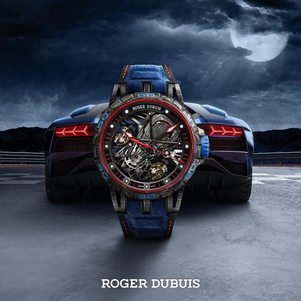 Roger Dubuis The Excalibur Aventador S BLUE (c) Roger Dubuis