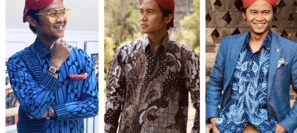 Drei Batik Outfits zum dritten Geburtstag